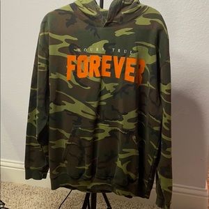 Yours Truly Forever Camo Hoodie